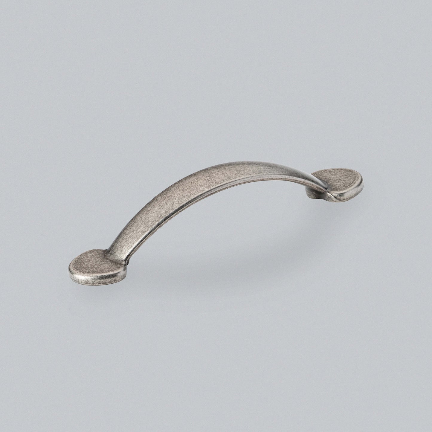 Trafalgar Bow Handle Antique Pewter 96mm
