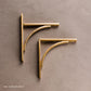 York Flush Shelf Bracket