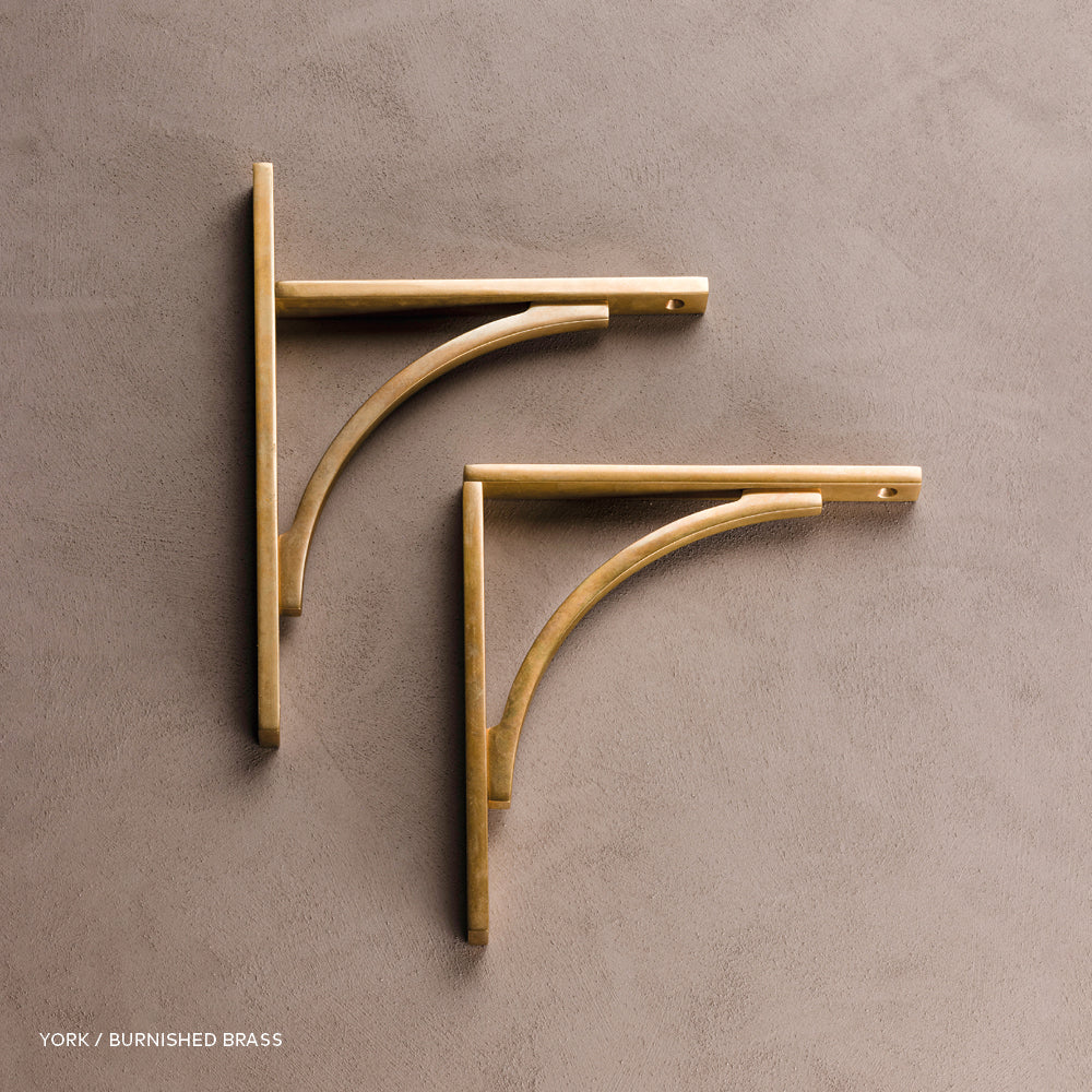 York Flush Shelf Bracket