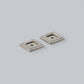 Liberty D Handle Square Backplate (Pair) - Hendel and Hendel