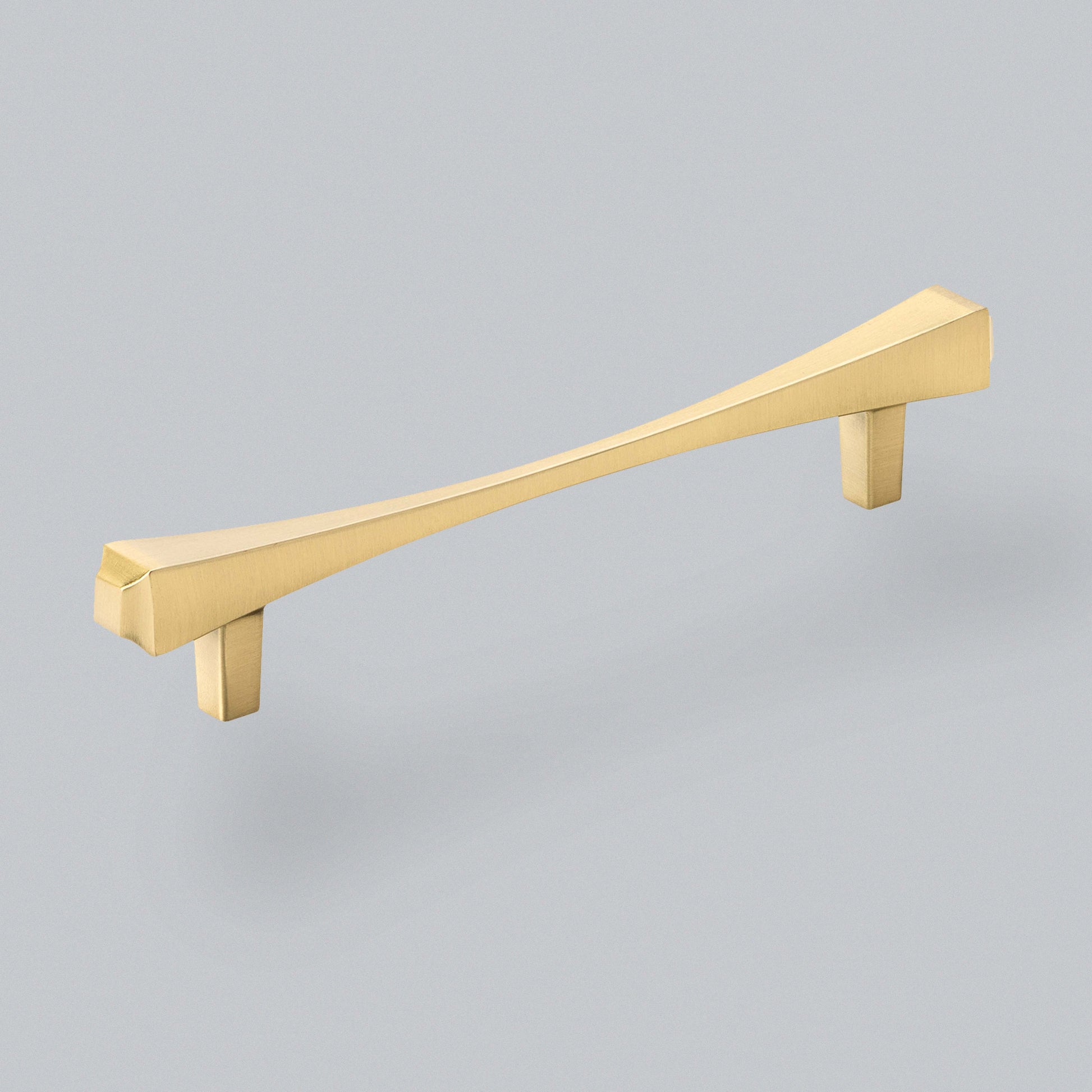 Aubyn Pull Handle Brushed Satin Brass 160mm
