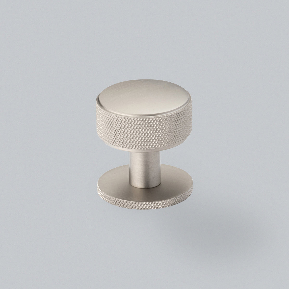 Belgravia Solid Brass Cabinet Knob | Knurled Texture | Hendel & Hendel ...