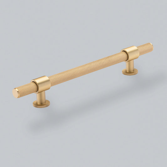Belgravia Pull Handle Satin Brass Lacquered 160mm