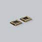 Liberty D Handle Square Backplate (Pair) - Hendel and Hendel