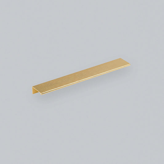 Lincoln Profile Handle Brushed Satin Brass 192mm
