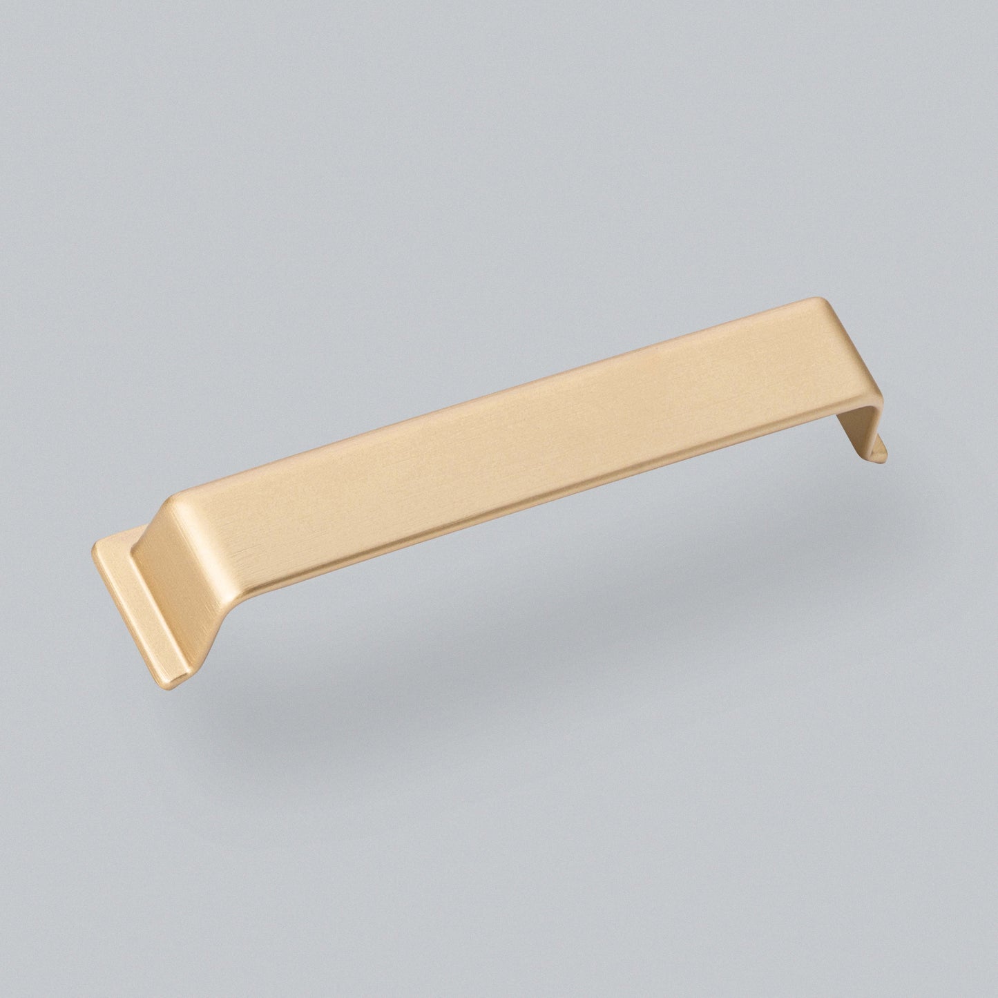Otto Cup Handle Brushed Satin Brass 96mm