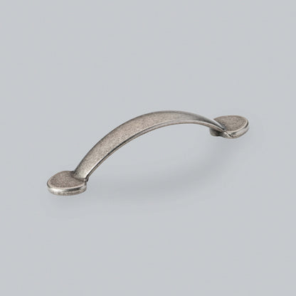 Trafalgar Bow Handle Antique Pewter 96mm