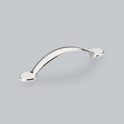 Trafalgar Bow Handle Polished Nickel 96mm