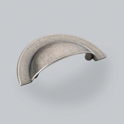 Trafalgar Cup Handle Antique Pewter 64mm
