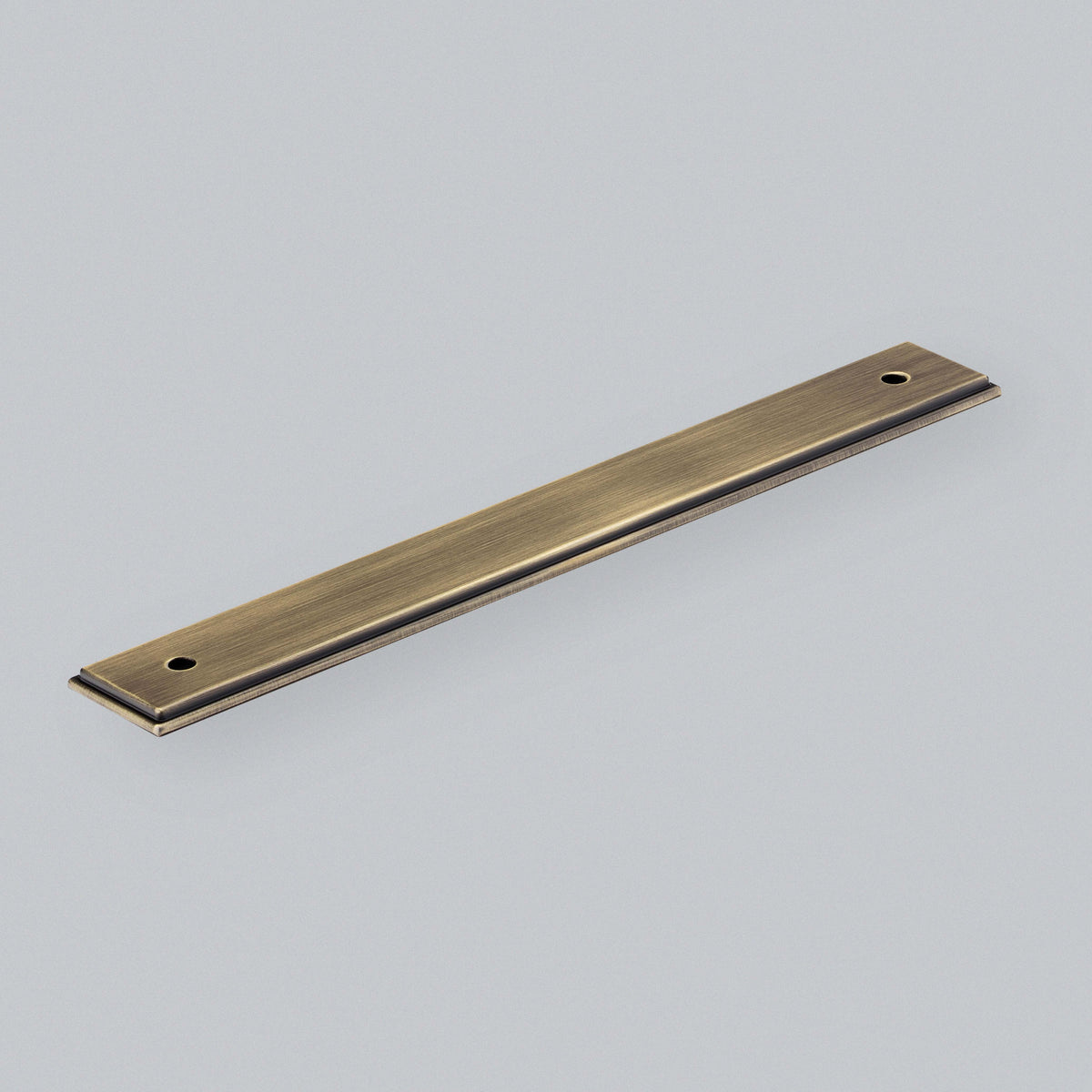 Barrington Ribbed Cabinet Pull Handle Backplate | Hendel & Hendel ...
