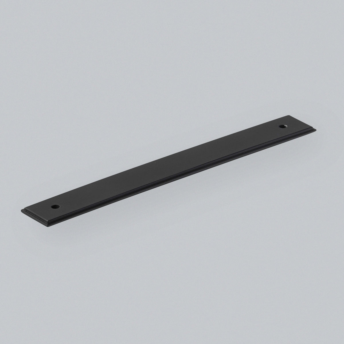 Barrington Ribbed Cabinet Pull Handle Backplate | Hendel & Hendel ...
