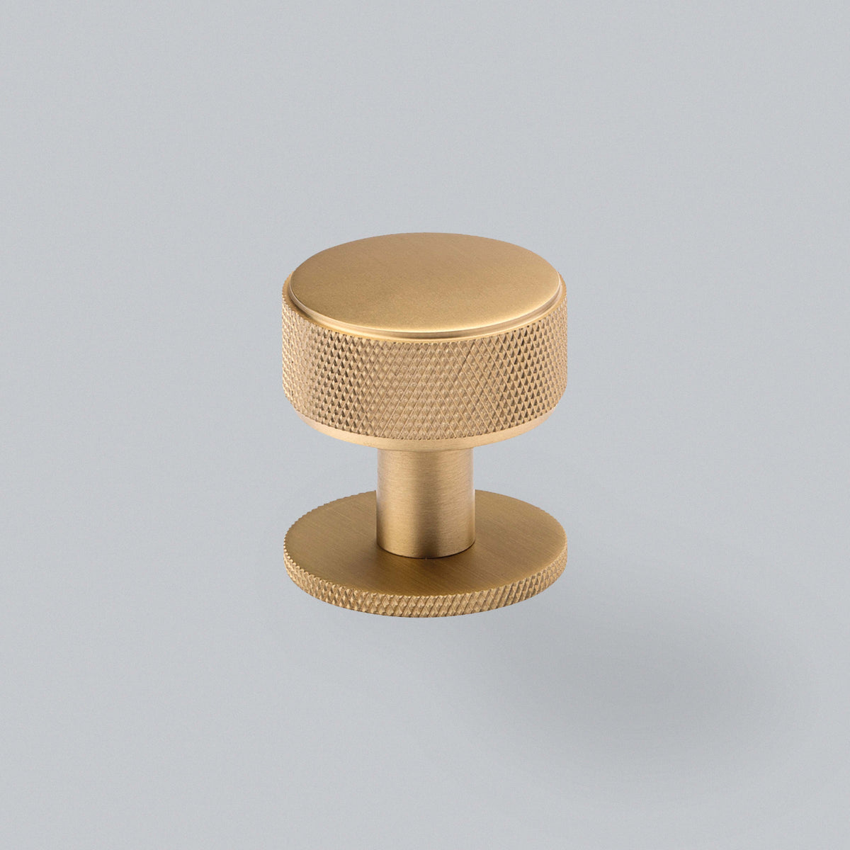 Belgravia Solid Brass Cabinet Knob | Knurled Texture | Hendel & Hendel ...